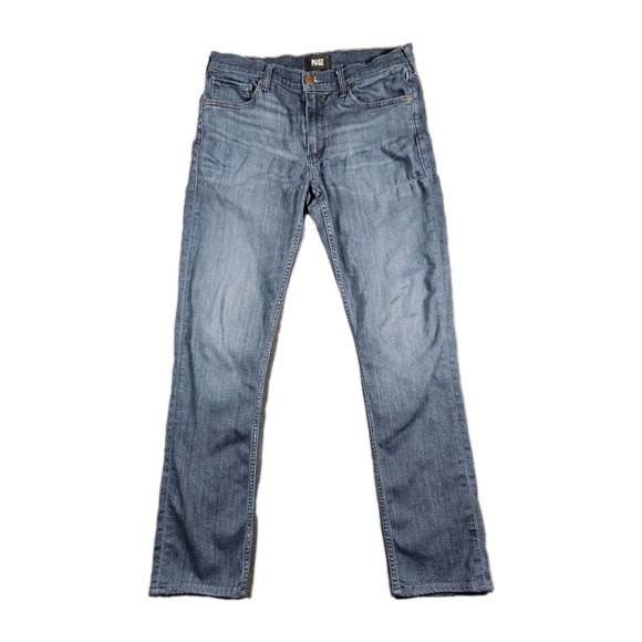 PAIGE Other - Paige Lennox Carpenter Slim Straight Stretch Jeans Mens‎ 33 Dark Blue